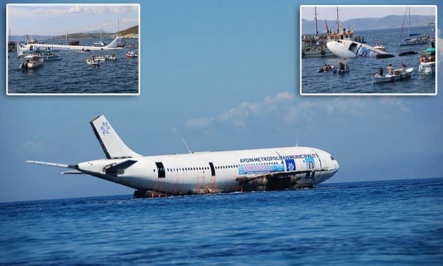 Airbus A300 Lawas Tenggelam jadi Rumpon di Dasar Laut Turki
